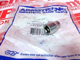 Торцевая головка Armstrong Tool 3/8", 6 мм, 6-гранная