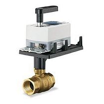 Шаровой двухходовой кран SIEMENS 171A-10317 1.25" с приводом GDE131.1P