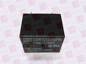 Реле / розетка Артикул CDR-701-CHQPN-12D от производителя TE CONNECTIVITY