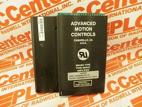 Дополнительный модуль / плата сервопривода Артикул 40ACNG от производителя ADVANCED MOTION CONTROLS