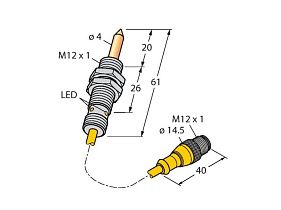 Turck NIMFE-EM12/4.0L61-UP6X-0.3XYE-RS4/S1182