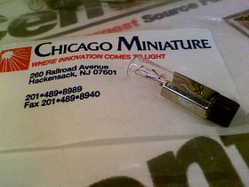 Лампа накаливания Артикул 12PSB- от производителя CHICAGO MINIATURE