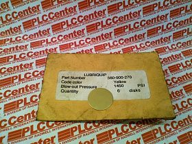 560-900-270-EACH Регулятор давления от LUBRIQUIP INC