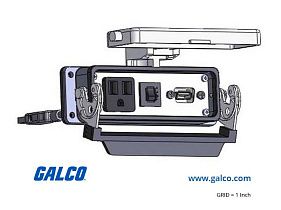 Mencom DP1-USB-03-R-24LS