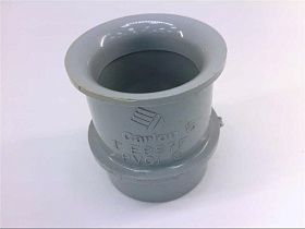 Концевой колокол ПВХ серый 1" E997F CARLON