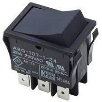 Переключатель селекторный OMRON A8G-107-1-24 DPDT 20A 250VAC