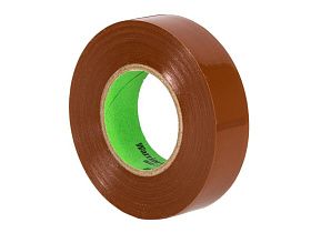 Изолента виниловая электрическая Warrior Wrap WW-716-BN коричневая, 7 mil