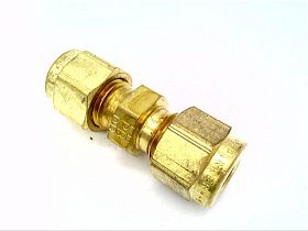 Фитинг компрессионный латунный Parker 4-4-HBZ-B, 1/4", 3500 PSI