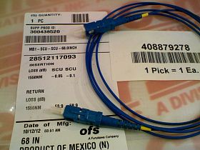 Волоконно-оптический кабель Артикул MB1-SCU-SCU-68.0INCH от производителя OFS INC