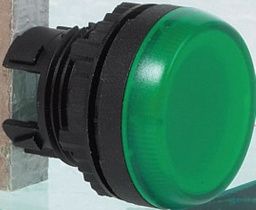 Головка пилотного светового индикатора BACO CONTROLS L20SE20, зеленая, 22мм