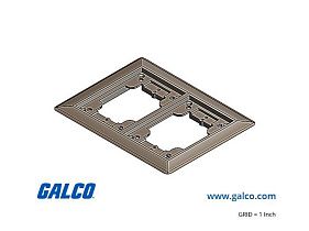 Steel City, a T & B Brand P64P-2G-CP-BRN