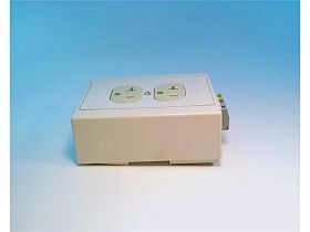 Розетка двойная монтажная EM-DUO 120/20, 20А, 120В, слоновая кость, Phoenix Contact