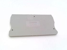 Торцевая крышка D-ST16 Phoenix Contact, серая, 80x2.2x51.1 мм