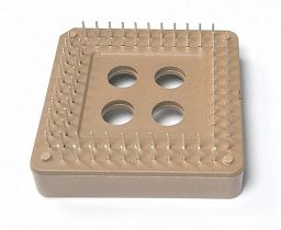 Розетка PLCC, 84 контакта, сквозное отверстие