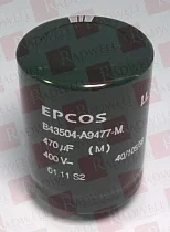 Конденсатор Артикул B43504A9477M000 от производителя TDK