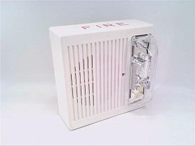 Сигнализация звуковая-стробоскоп Wheelock AS-24100C-FW, белая, 75-93 дБ