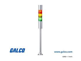 Patlite LR4-302PJBU-RYG