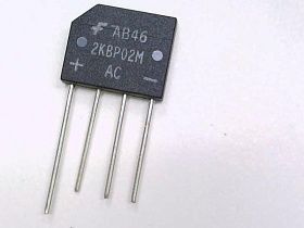 Мостовой выпрямитель Артикул 2KBP02M от производителя ON SEMICONDUCTOR