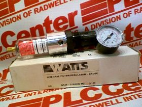 Регулятор-фильтр пневматический миниатюрный B548-01AHCG с манометром WATTS FLUIDAIR