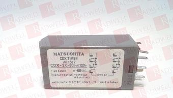 Таймер  / Счетчик  Артикул CDX-2C-60S-AC120V от производителя MATSUSHITA ELECTRIC