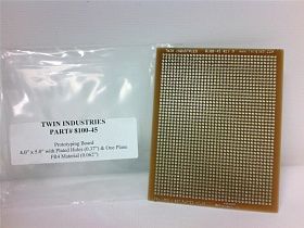 Плата прототипная PCB 8100-45 TWIN INDUSTRIES 127x101.6 мм