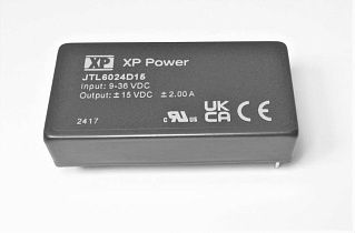 DC/DC преобразователь JTL6024D15 XP POWER, 15В/-15В, 2А, 60Вт