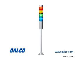 Patlite LR4-402PJNU-RYGB