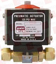 Шаровой клапан Артикул 820416C4512ADP5 от производителя GEMINI VALVE