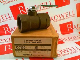 Кран шаровой WATTS 1-1/2" стальной, 1500 PSI