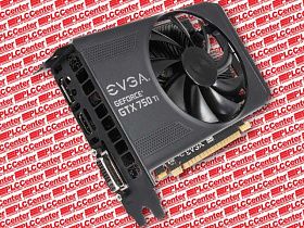 Видеокарта EVGA GeForce GTX 750 Ti 2GB GDDR5