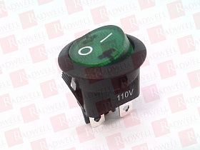 Миниатюрный клавишный выключатель Артикул RL-34R-21/N-H-2-GR/BK-P8-1 от производителя M2B TECHNOLOGIES