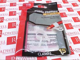 Крепление кабельное пластиковое PPC-1538, 3/8", 15 шт