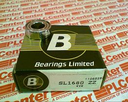 Подшипник Артикул SL1680-ZZ от производителя BEARINGS LIMITED