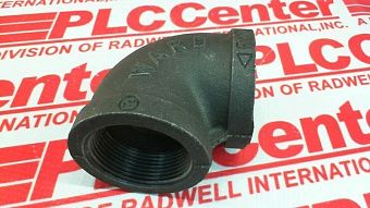 Отвод трубный FB90-1 WARD, чугунный, ВР-ВР, 90°, 1 дюйм, черный