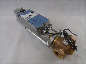 Клапан пневматический трехходовой SIEMENS 299-03204, 1-1/4", 16CV, латунный