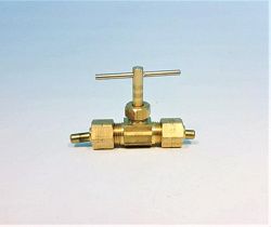 Клапан игольчатый WATTS 9106-CP-4 со вставкой 1/4"