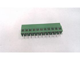 Клеммный блок печатного монтажа Termi-Blok 11-контактный, шаг 5мм, 1-282841-1 TE Connectivity