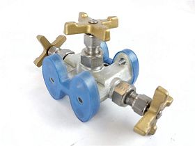 Клапан перепускной коллекторный Goulds Pump 714BYT фланцевый с тефлоновой набивкой