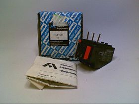 Реле перегрузки ALLEN WEST OLWR00F, 3P, 600VAC, 1.1-3.1A