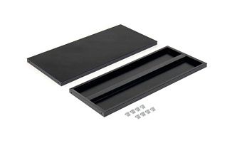 Полки для шкафа черные 91х46 см (2 шт.) Global Industrial WB237517BK