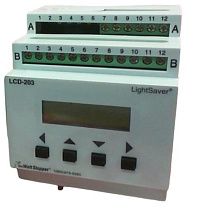 Контроллер освещения LCD-203 Lightsaver, 3-канальный, 24В DC