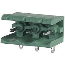 Штекер печатной платы MSTB 2,5/3-G Phoenix Contact, 3 контакта, шаг 5 мм, зеленый