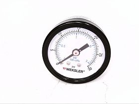 Манометр WEKSLER INSTRUMENTS UA15A8C, 0-30 PSI/0-200 кПа, 1/8" NPT