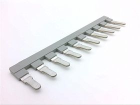 Вставной мост EB 10-12 Phoenix Contact, 10 позиций, шаг 12 мм, серый