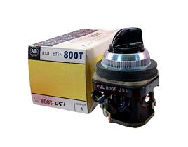 Потенциометр Allen Bradley 800T-U51, 30 мм, круглый, 0.2 МОм