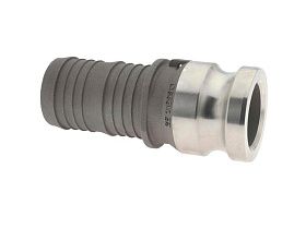 Штуцер шланговый камлок тип E нержавеющая сталь 2" (50 мм)