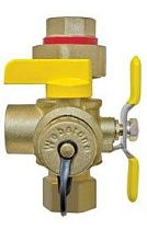 Запорный клапан WEBSTONE H-40443W латунный, 3/4", для водонагревателя проточного типа