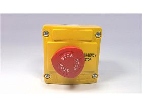 Кнопка аварийной остановки BACO CONTROLS LBX10510S, красная, 40мм, 22мм