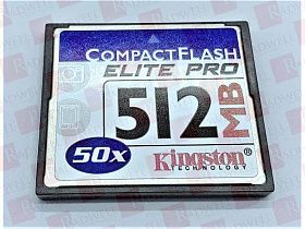Карта памяти Артикул CF/512-S от производителя KINGSTON TECHNOLOGY