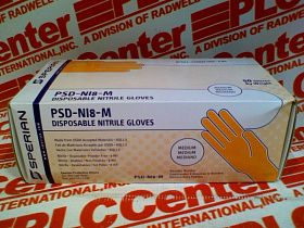 Перчатки нитриловые PSD-NI8-M неопудренные, размер M, 50 шт/уп